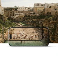 Ringke Easy Slide privatumo stiklas 2 dalių iPhone 16 Pro Max