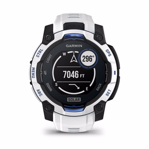 Garmin Instinct 3 Solar laikrodis, 45 mm, baltas
