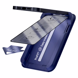 3mk HardGlass Max Privacy 9H grūdintas stiklas su privatumo filtru, skirtas iPhone 16 Pro Max