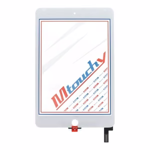 MUSTTBY Lietimui jautrus ekranas + OCA iPad Mini 4 (baltas)