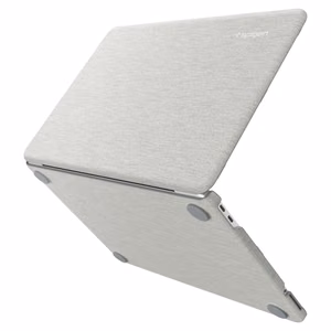 Spigen Urban Fit pilkas dėklas, skirtas 2026 m. MacBook Neo 13 col.
