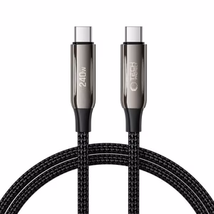 Кабель Tech-Protect UB10T Ultraboost USB-C PD240W QC4.0 100 см - чёрный
