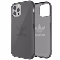 Adidas OR Apsauginis skaidrus dėklas iPhone 12 / iPhone 12 Pro - juodas