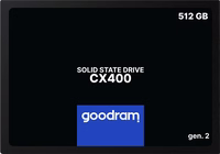 Goodram CX400 gen.2 2.5" 512 GB „Serial ATA III“ 3D TLC NAND