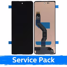 LCD ekranas suderinamas su Samsung F946 Z Fold5 (IŠORINIS) juodas (Aptarnavimo pakuotė)