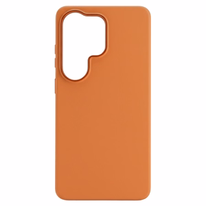 Liavec Silky Case with Metal Camera Frame for Samsung Galaxy S26 Ultra orange