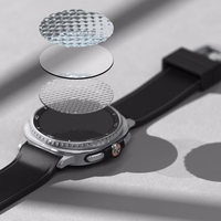 Ringke grūdinto stiklo Pro 2 dalių rinkinys Samsung Galaxy Watch 8 46mm - skaidrus