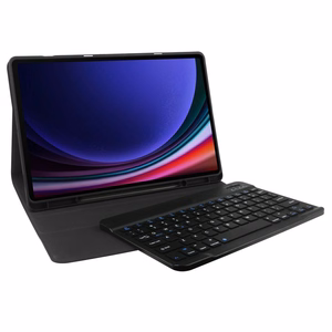 Tech-Protect SC Pen + klaviatūros dėklas su klaviatūra Samsung Galaxy Tab S9 FE+ 12.4" X610 / X616B - juodas