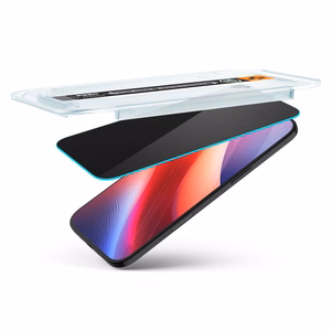 Spigen Glas.TR EZ Fit 2-jų rinkinys privatumo stiklas iPhone 17 Air