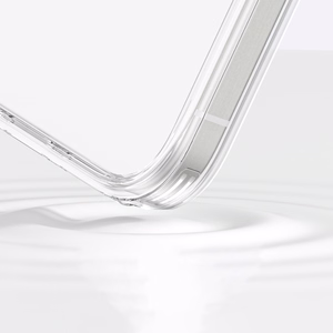 AmazingThing Minimal Mag dėklas su magnetiniu žiedu iPhone 16 Pro - skaidrus