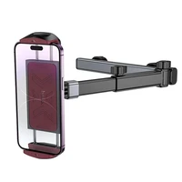 HOCO teleskopinis automobilio laikiklis galvos atlošui (4,5" - 13") H69 juodas ir raudonas