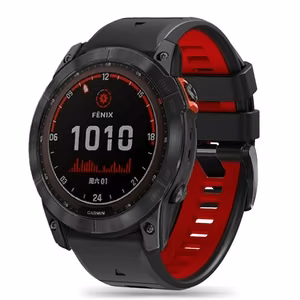 TECH-PROTECT ICONBAND PRO GARMIN FENIX 3 / 5X / 3HR / 5X PLUS / 6X / 6X PRO / 7X JUODAS/RAUDONAS