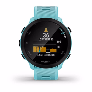 Garmin Forerunner 55 – GPS išmanusis laikrodis, MIP, 42 mm, pilkas