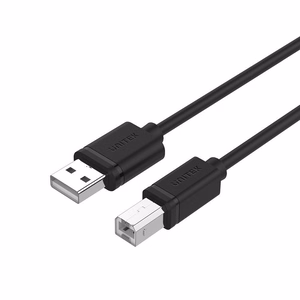 UNITEK Y-C421GBK USB laidas 5 m USB 2.0 USB A USB B juodas
