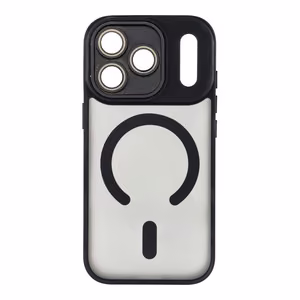 Dėklas telefonui (m) juodas su MagSafe suderinamas IPHONE 17 PRO
