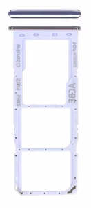 SIM kortelės laikiklis Samsung A325 A32 4G 2021 violetinis originalus (service pack)