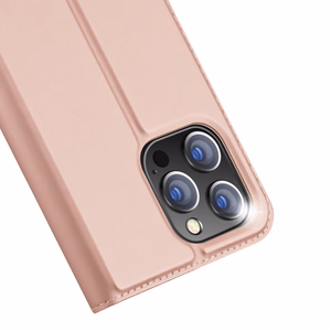 Dėklas telefonui Skin Pro Wallet Case iPhone 15 Pro Max - rožinis