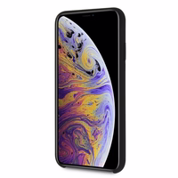 Karl Lagerfeld KLHCI65SLFKBK iPhone XsMax kietasis dėklas juodas/black Silicone Iconic