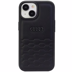 Audi GT чехол из синтетической кожи для iPhone 15 Plus - чёрный