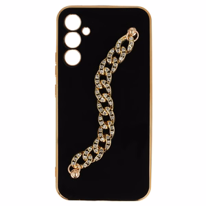 Dėklas telefonui Samsung Galaxy A34 5G dizainas 4 juodas