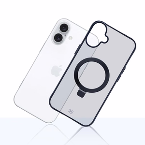 3mk Smoke Чехол Mag&Stand для Apple iPhone 16 Plus - прозрачный