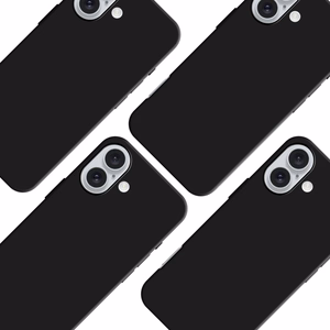 3mk Matt Case Pro dėklas telefonui Apple iPhone 16 Plus - matinė juoda