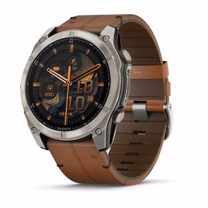 Garmin fēnix 8 – GPS išmanusis laikrodis, AMOLED, 51 mm, titano spalvos