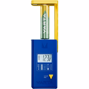 VARTA baterijų testeris su skaitmenine indikacija (AA, AAA, Tipo C, Tipo D, 9V, mygtukinė) 893101111 mėlyna