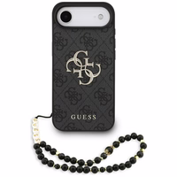 Guess 4G Strap 4G Classic Logo dėklas telefonui iPhone Air - juoda