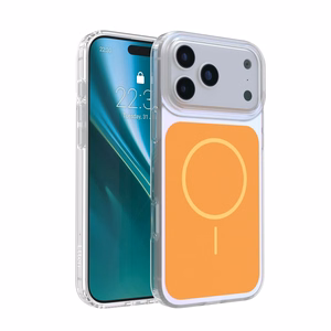 Etteri Hidden Pearl dėklas skirtas iPhone 17 Pro Max 6,9" oranžinis