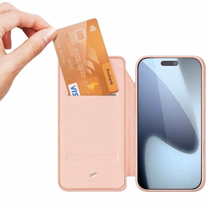 Dėklas Dux Ducis Skin Pro Apple iPhone 17 Pro rožinio aukso