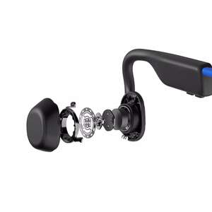 SHOKZ OpenMove Ausinės Bevielis Ausinės su kabliukais Skambučiai / muzika C tipo USB Bluetooth Mėlyna