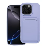 Dėklas telefonui CARD IPHONE 16 Pro violetinis