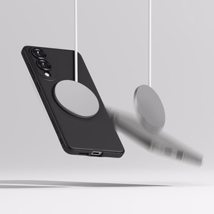 Ringke Onyx magnetinis dėklas telefonui MagSafe Samsung Galaxy S25 Edge - juodas