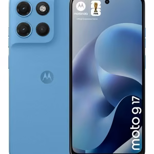 Motorola Moto G17 – smartphone, 17.1 cm / 6.72-inch, Dual SIM, Android 15, USB Type-C, 4 GB/128 GB, 5200 mAh, blue