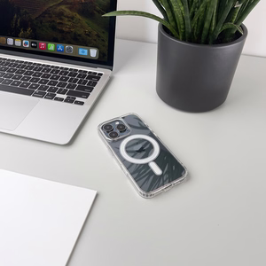 Wozinsky itin skaidrus MagSafe dėklas Samsung Galaxy S25 - skaidrus