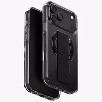 Uniq Heldro Air dėklas telefonui iPhone 17 Pro Max Magnetinis įkrovimas - juodas