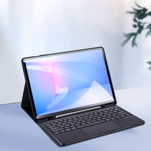 DUX DUCIS dėklas planšetėlei TK sulankstomas su belaidžiu klaviatūra skirtas SAMSUNG Tab S10 FE Plus - juodas