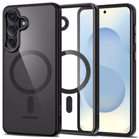 Tech-Protect Magmat MagSafe Dėklas for Samsung Galaxy S26 - skaidrus juodas