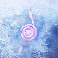 Joyroom Colorful Series S-A40 ištraukiamas 3-in-1 kabelis USB-A - USB-C / Lightning / Micro USB 1m - violetinis