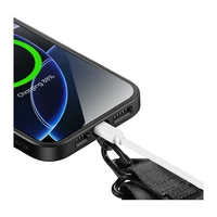 DUX DUCIS Outdoor Cross Body – kryžminė telefono dirželė – juoda