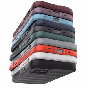 Magic Shield Case dėklas telefonui iPhone 14 Plus elastingas šarvuotas dėklas bordo