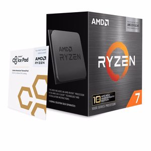 AMD Ryzen 7 5800X3D procesorius 3,4 GHz 96 MB L3 „Box“