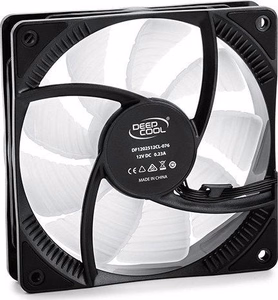 DeepCool RF120 kompiuterio korpuso ventiliatorius 12 cm juodas, baltas