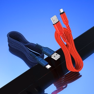Kabelis USB A į USB C Hoco QC 3A 1 m X59 raudonas