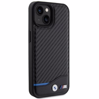 BMW Odinis Carbon dėklas telefonui iPhone 15 - juodas