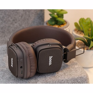 Wireless headphones Hoco W56 brown
