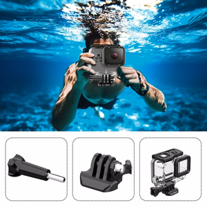 Tech-Protect GA200 atsparus vandeniui dėklas GoPro Hero 5 / 6 / 7 - skaidrus