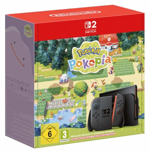 Nintendo Switch 2 & Pokemon Pokopia nešiojamoji žaidimų konsolė 20,1 cm (7.9") 256 GB Lietimui jautrus ekranas „Wi-Fi“ Juoda