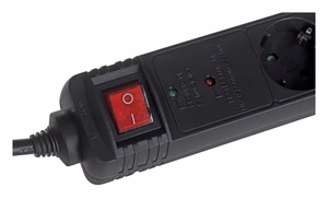 GEMBIRD Удлинитель питания 4.5м 5 розеток SPG5-C-15